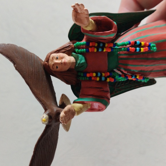 Hallmark Soaring With Angels 1998 Keepsake Ornament Americana Collection - Picture 3 of 15